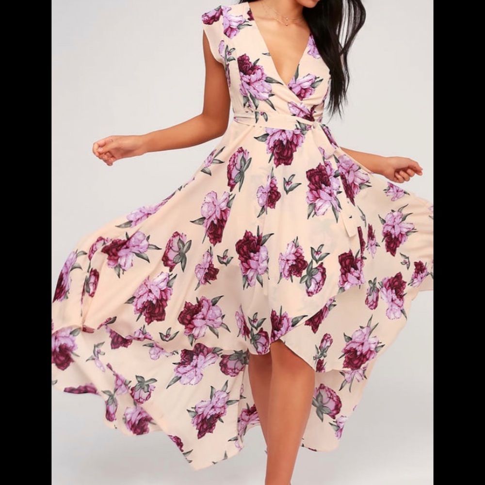 Lulu’s French Countryside High-Low Dress